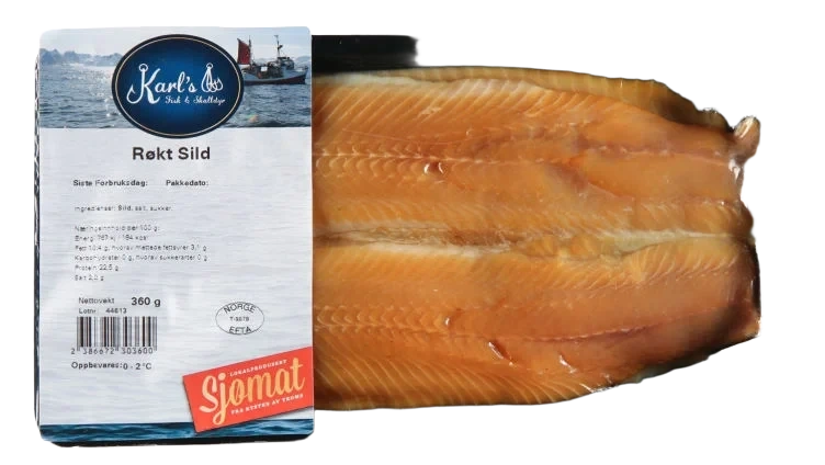 Røkt Sildefilet Ca, 0,4kg