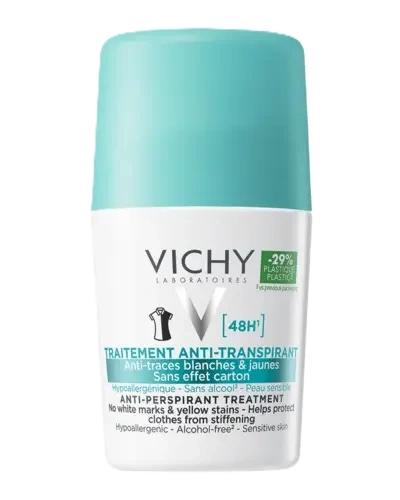 Vichy 48H Anti Stain antiperspirant deodorant med parfyme 50 ml