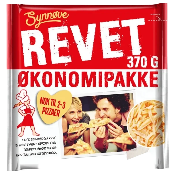Revet Økonomipakke 370g Synnøve
