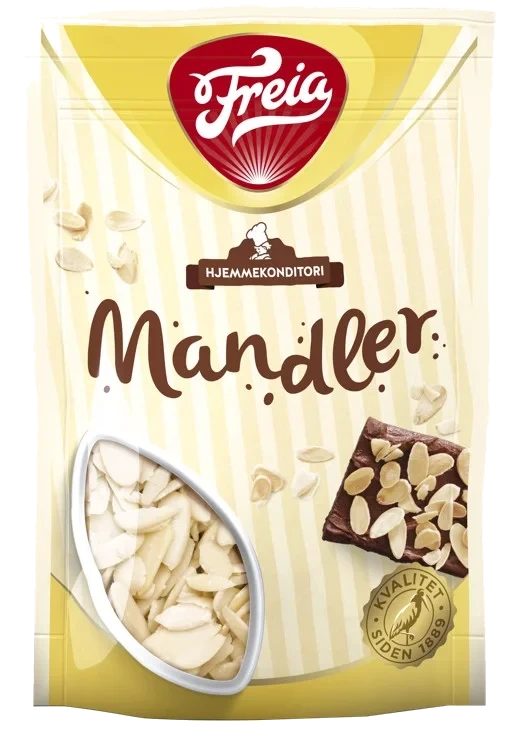Mandler skivet 35g Freia