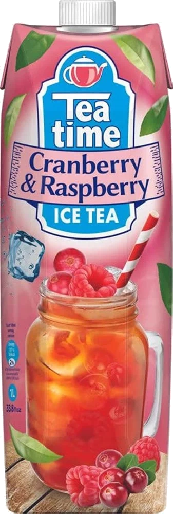Tea Time Cranberry & Raspberry 1l