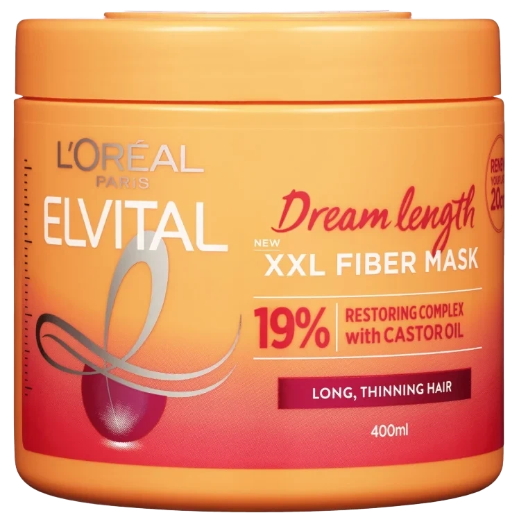 Elvital Fiber Mask Dream Length 400ml Loreal