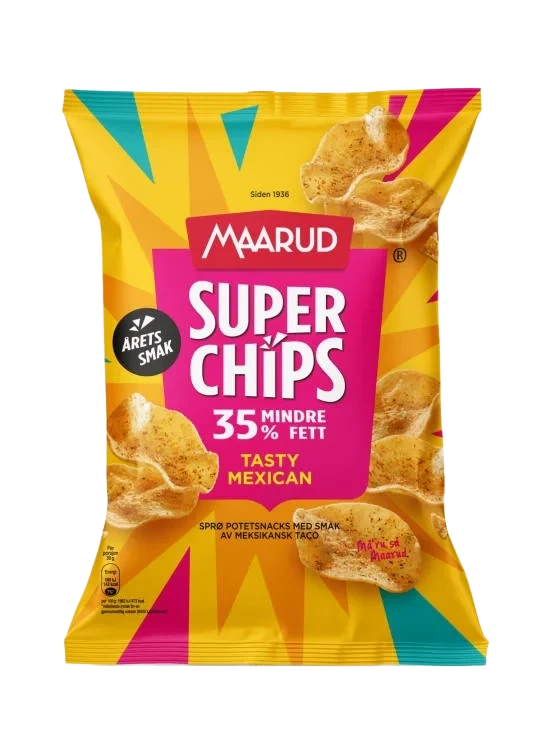 Superchips Tasty Mexican 140g Maarud
