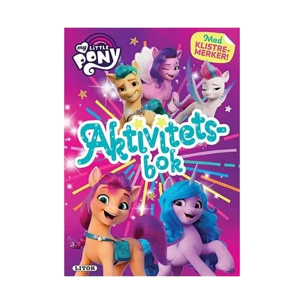 My Little Pony Aktivitetsbok med Klistremerker