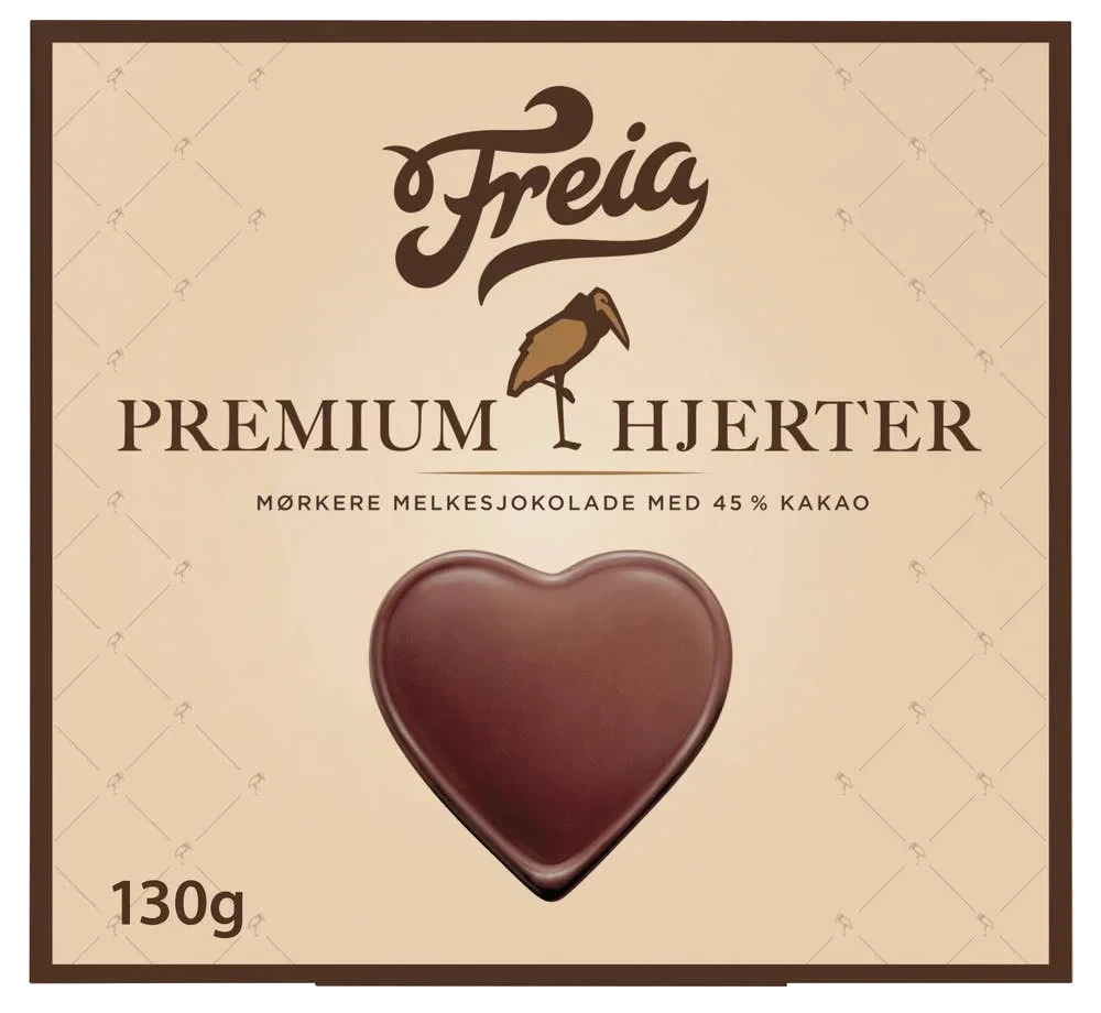 Premium hjerter   130g