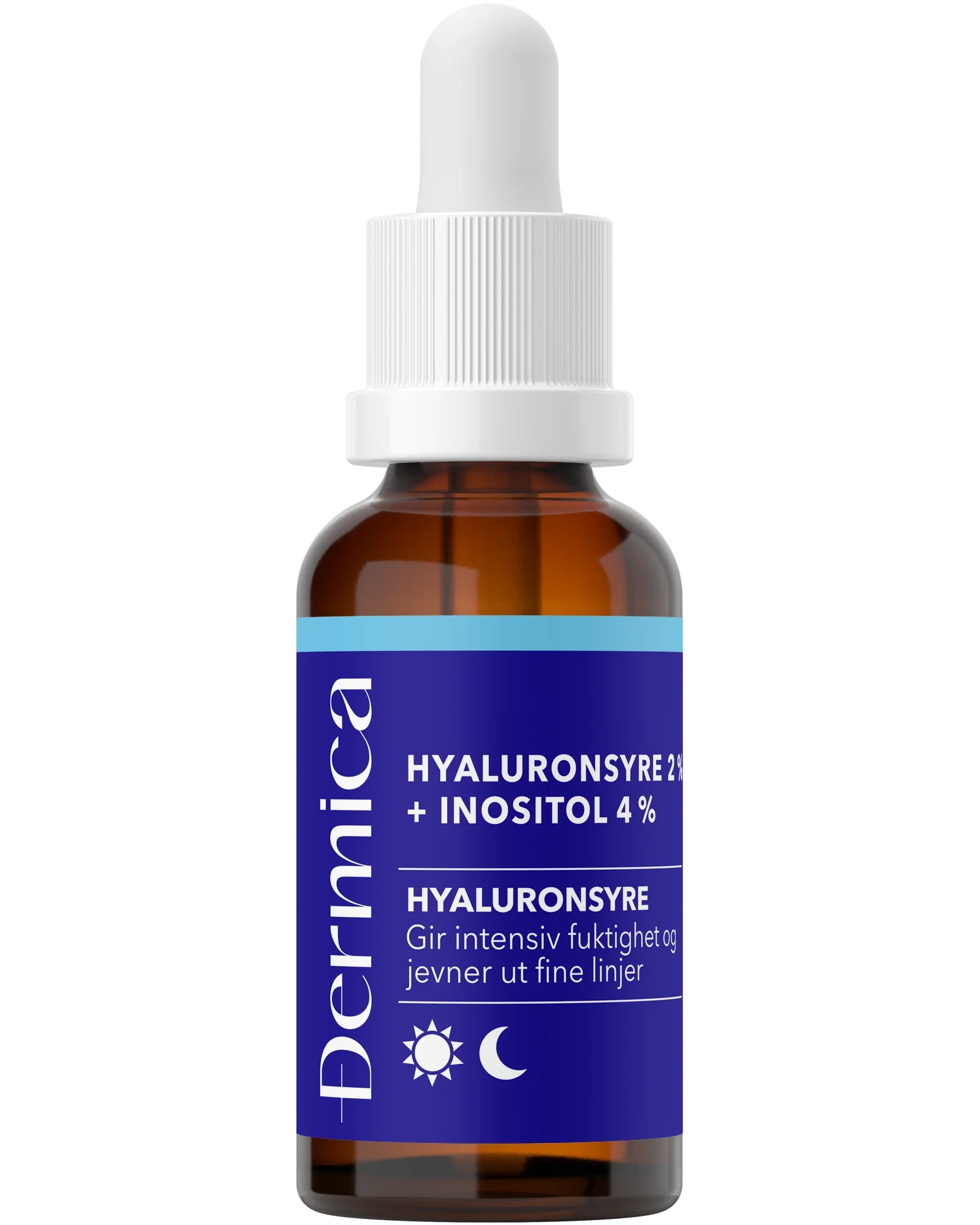 Dermica Hyaluronsyre 2 % + inositol 4 % serum 30 ml