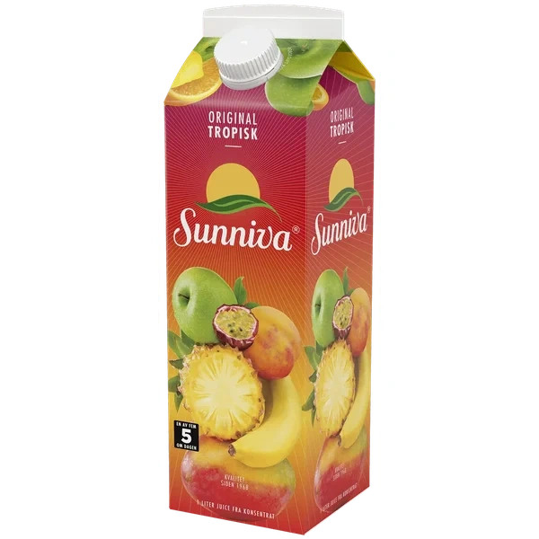 Tropisk Juice Original 1l Sunniva