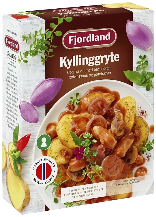 Fransk kyllinggryte  430g