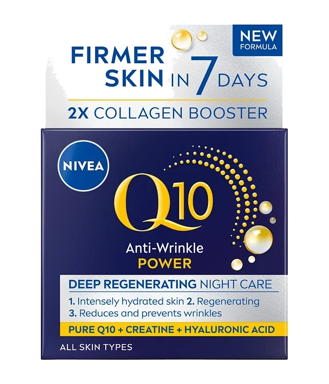 Nivea Nattkrem Q10 Anti-Wrinkle 50ml