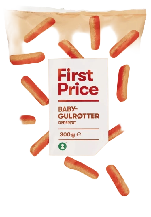 Babygulrøtter 300g First Price
