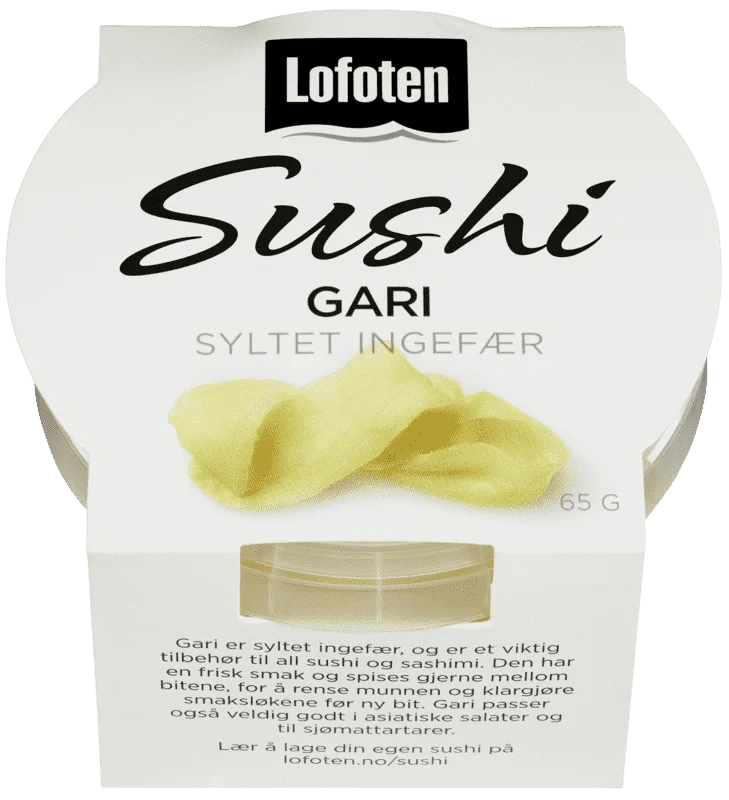 Lofoten Sushi Gari Ingefær 65g