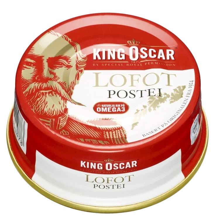 King oscar lofotpostei  100g