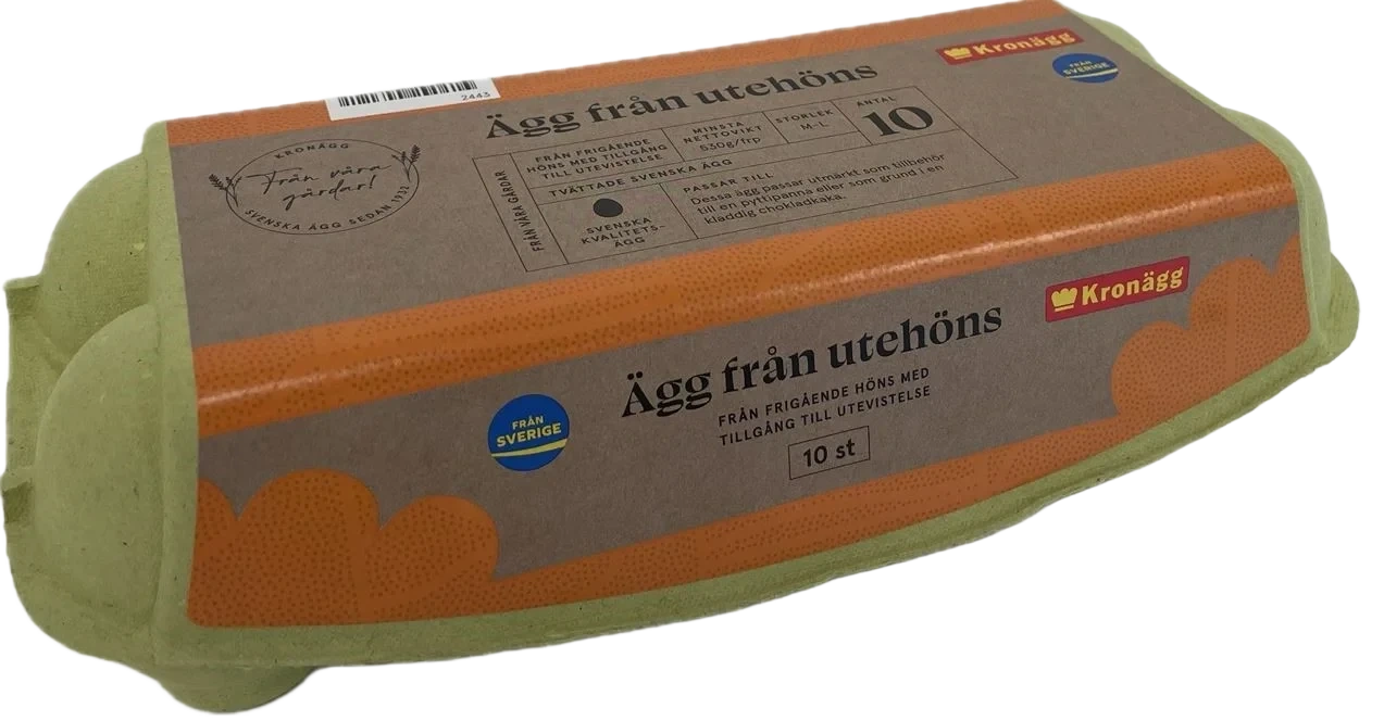 Ägg från utehöns,M-L