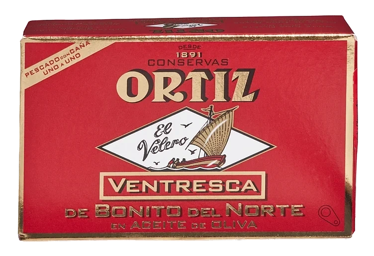 Hvit tunfiskfilet olivenolje  112g