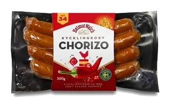 Kycklingkorv Chorizo