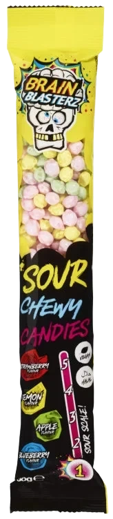 Sour Chewy Candy 60g Brain Blasterz