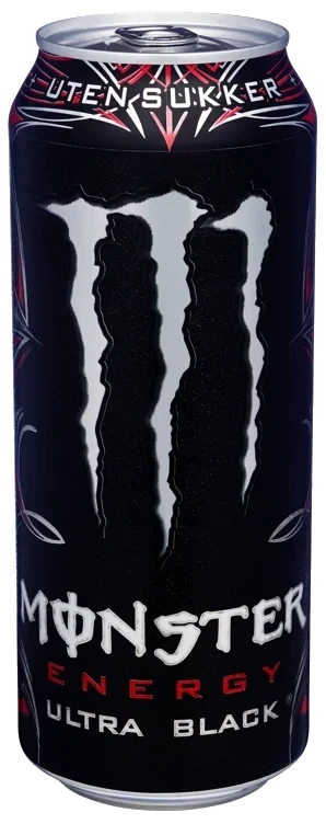 Monster Ultra Black 500ml bx