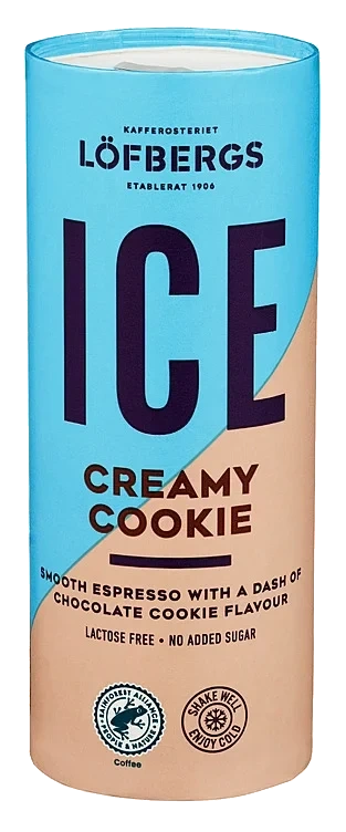 Iskaffe ice creamy cookie  230ml