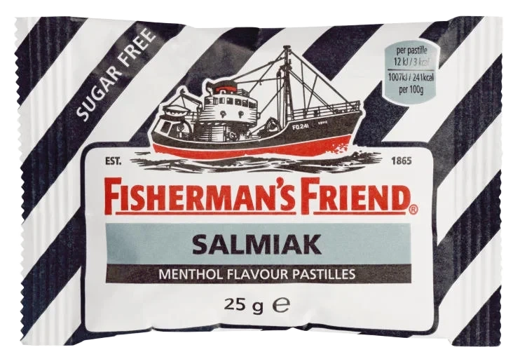 Salmiak Sugar Free Halstabletter