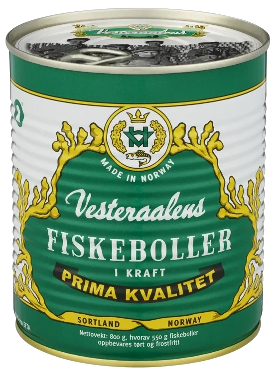 Fiskeboller vesteraalens1/1boks