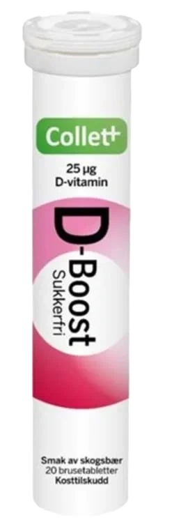 Collett D-boost 20stk Skogsbær