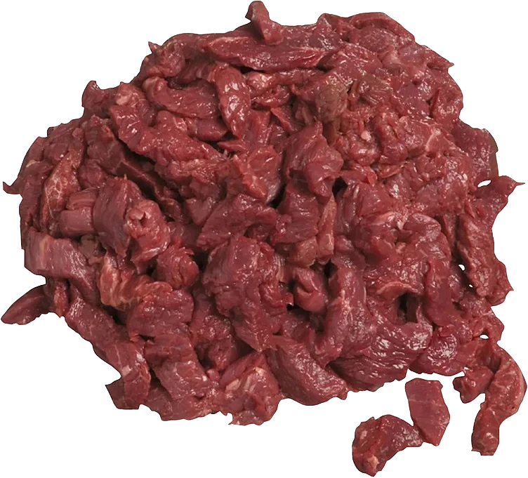 Storfe biffstrimler  ca10kg  kg