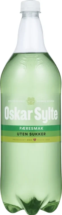 Oskar Sylte Pærebrus uten Sukker 1.50l 8pk