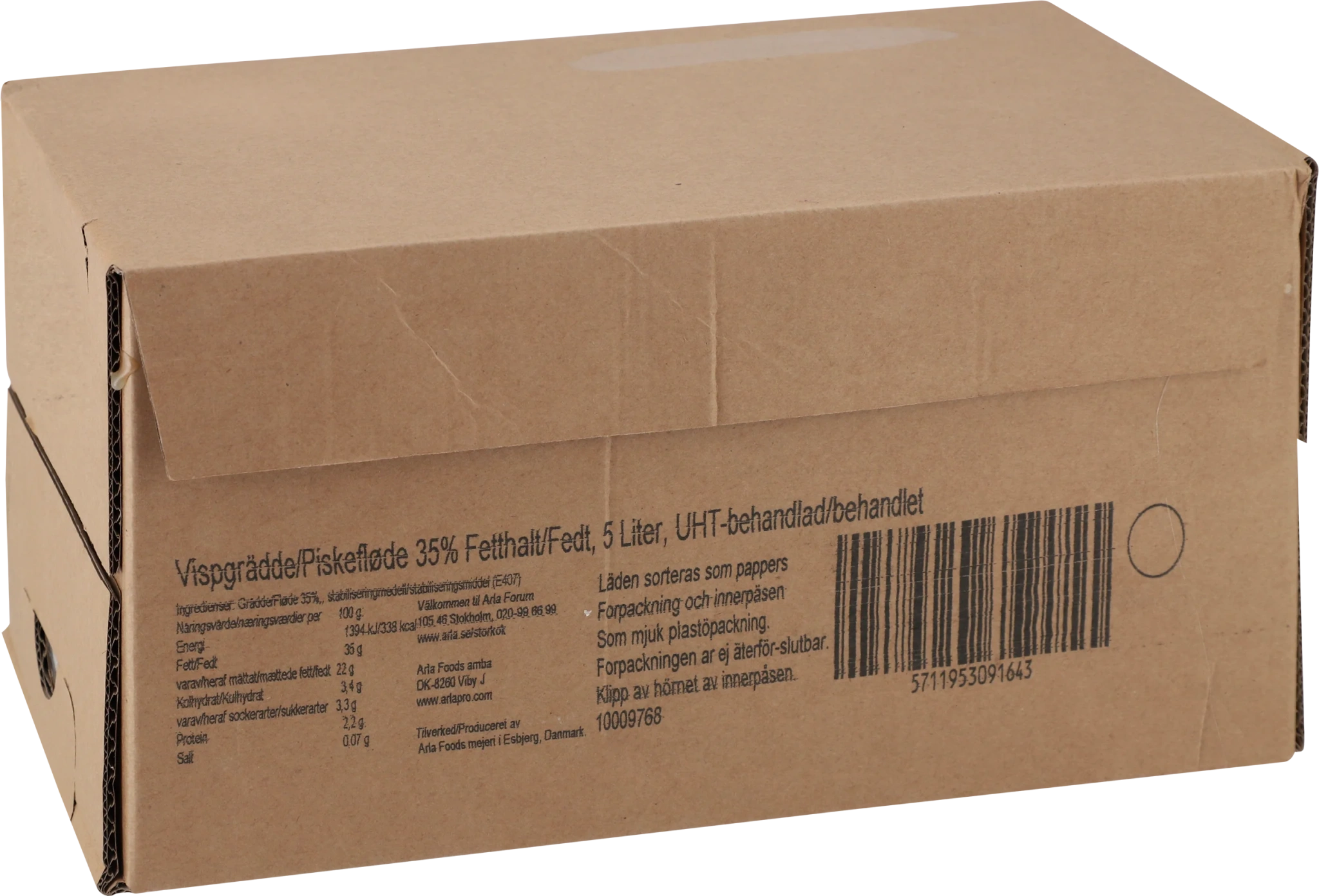 Vispgrädde 35% BiB