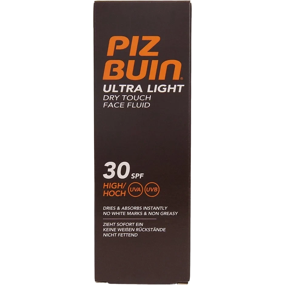 Piz Buin Ultra Light Dry Touch Face Fluid