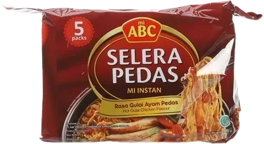 mi ABC Nudler med Hot Karrikylling
