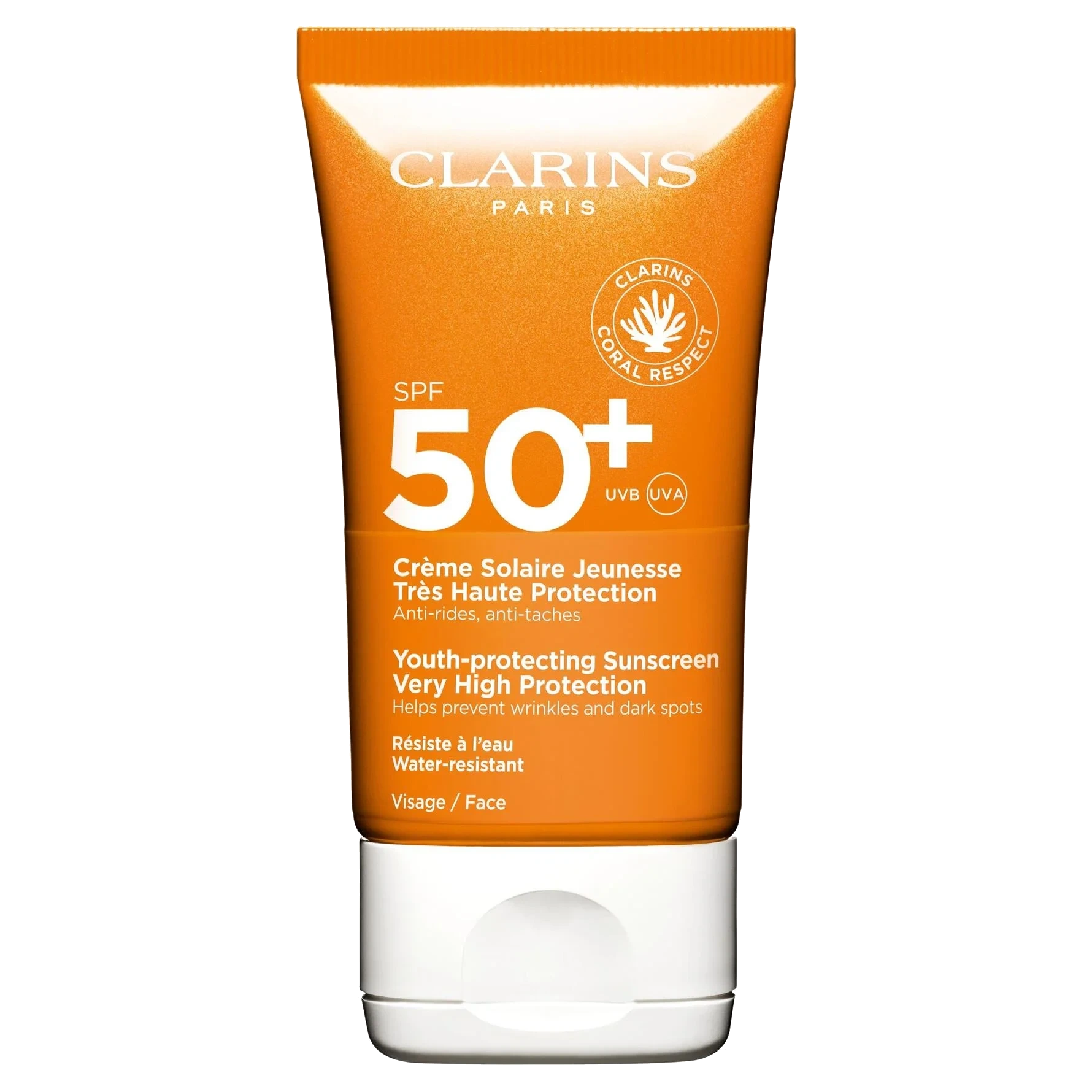 Clarins Youth-protecting Sunscreen Very High Protection SPF50 Face 50 ml