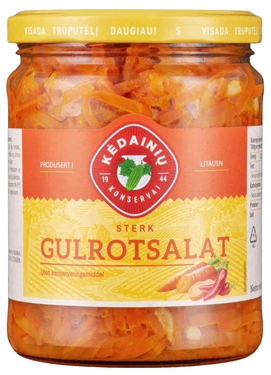 Gulrotsalat 480g Kedainiu