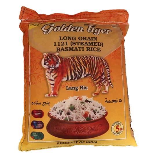 Basmati Ris Golden Tiger (gul) 5kg