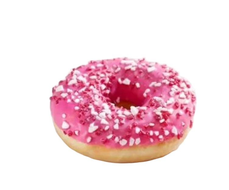 Donut Jordbær