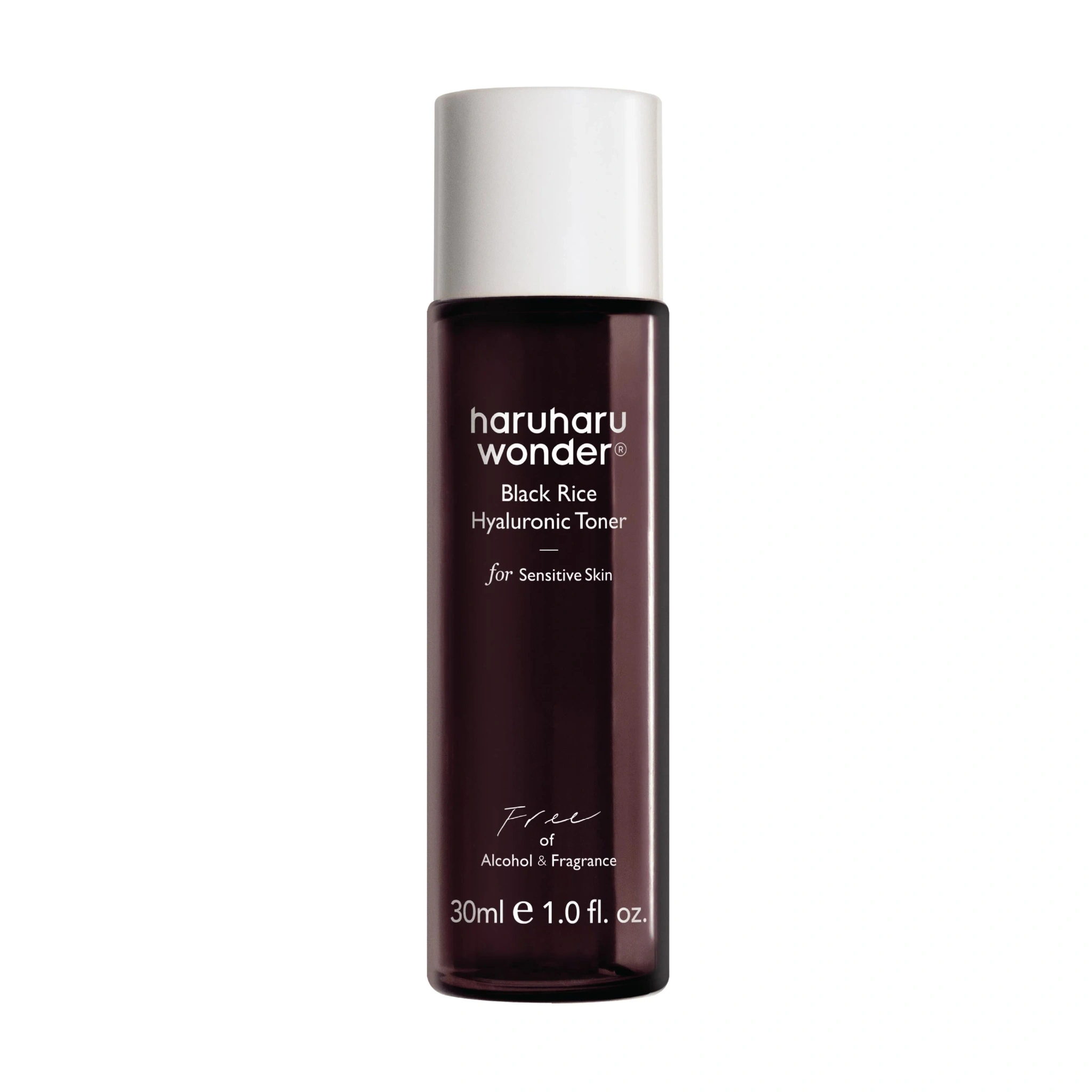 haruharu wonder Black Rice Hyaluronic Toner Free of Alcohol & Fragrance, 30 ml