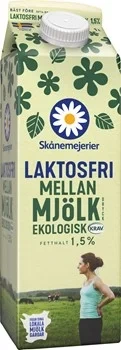 Laktosfri Ekologisk Mellanmjölk