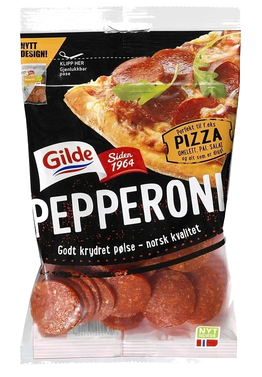 Pepperoni skivet   500g