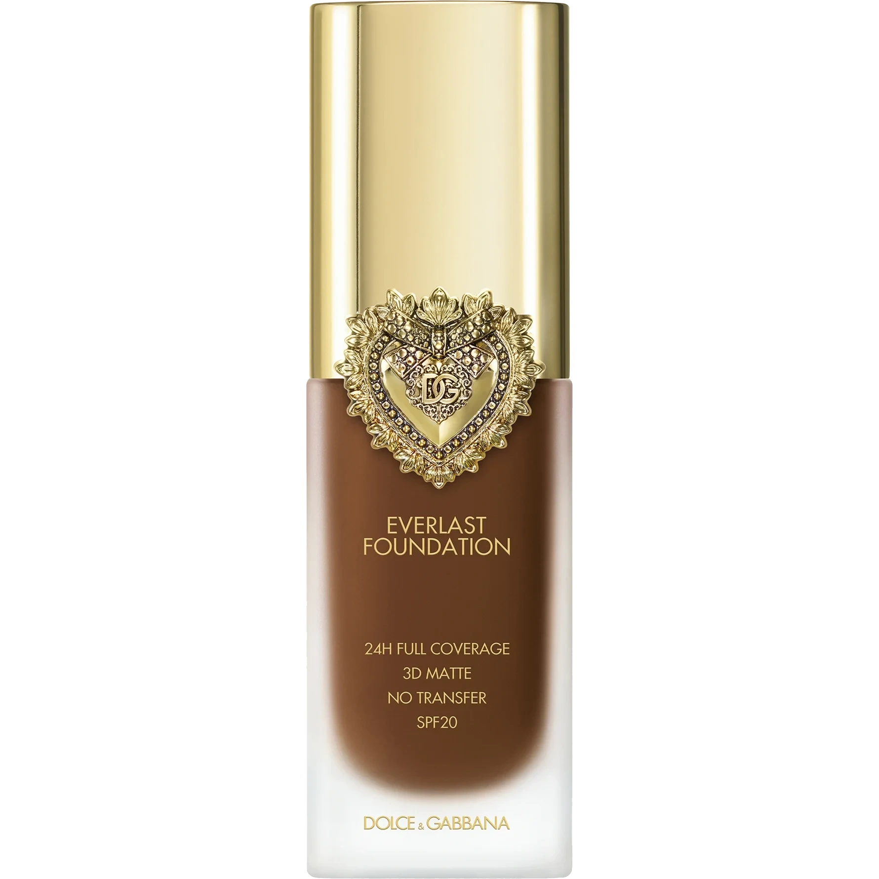 Dolce & Gabbana Everlast Foundation 24H Full Coverage 3D Matte No Transfer SPF20 37W Deep