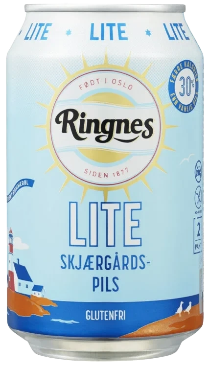 Skjærgårdspils Lite 0,33l boks Ringnes