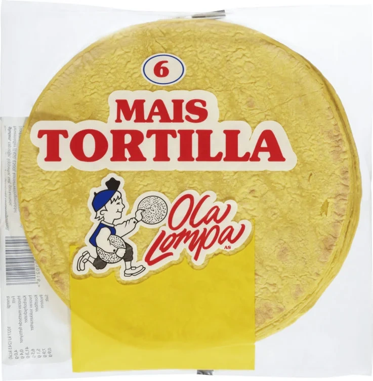 Mais Tortilla 490g