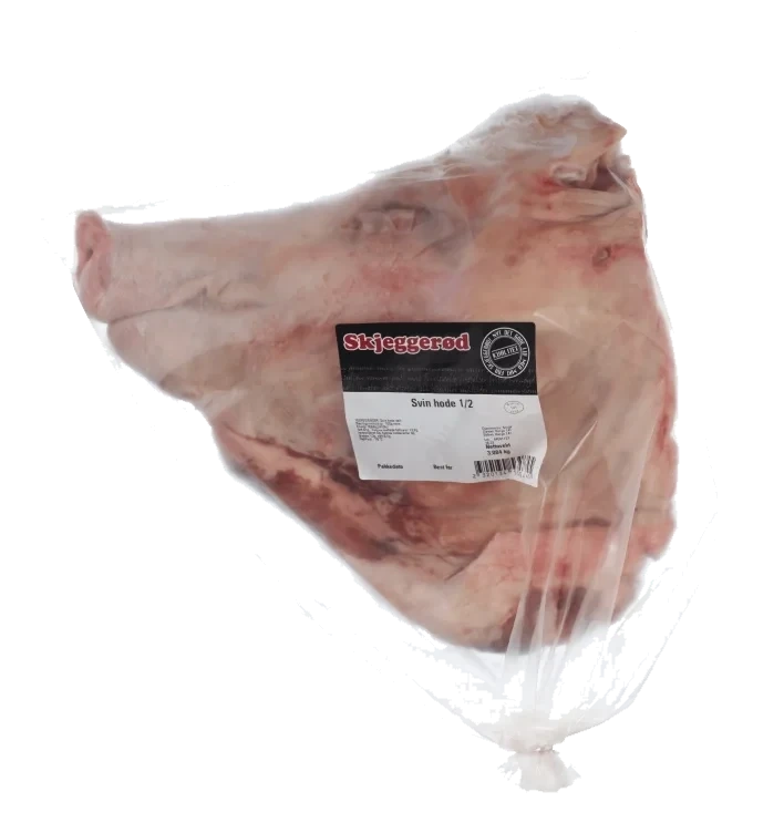 Svinehode 1/2 Ca2,5kg Skjeggerød