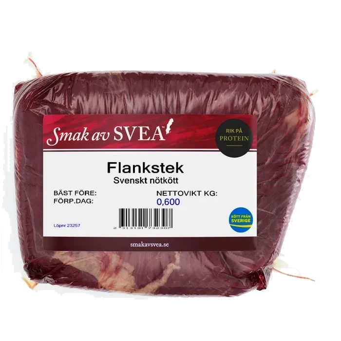 Flankstek Färsk ca 600g Smak av Svea