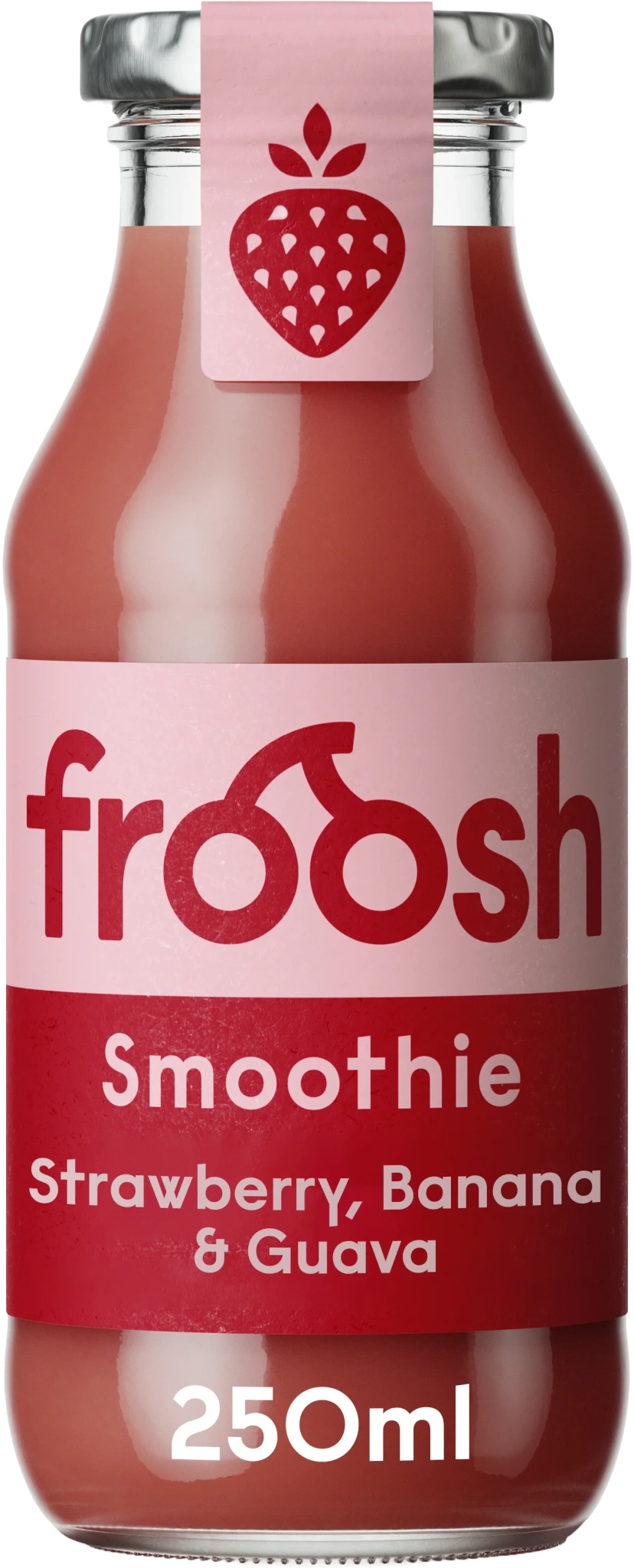 Smoothie jordbær, banan & guava   250ml
