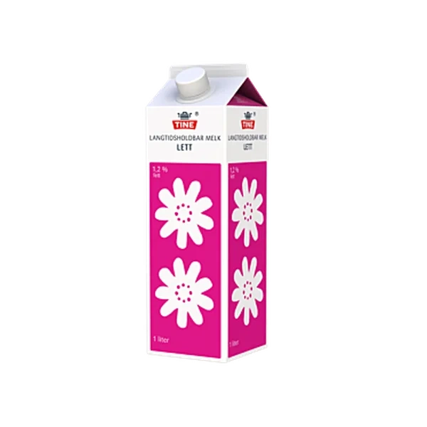 Tine Langtidsholdbar Lettmelk 1,2 % Fett 1l