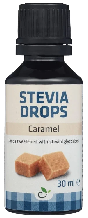 Stevia Drops Caramel 30ml Sukrin