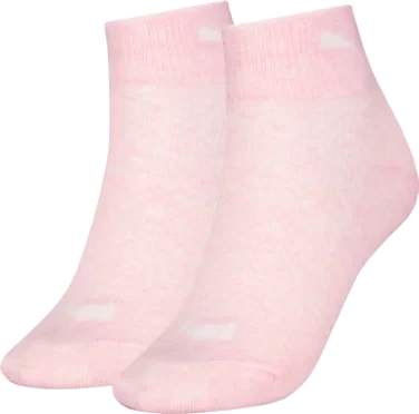 Puma Woman 2pk Quarter Sock Rosa 39/42