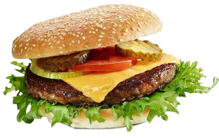 Norsk hamburger 200g 24stk  4,8kg