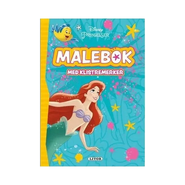 Disney Prinsesser - Malebok med Klistremerker