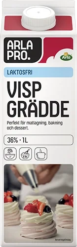 Laktosfri vispgrädde 36%