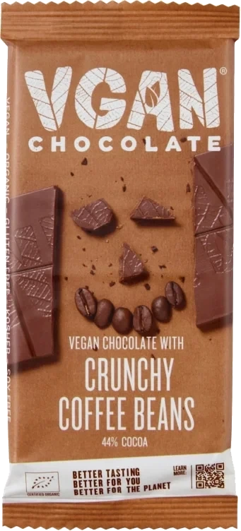 Crunchy Coffe Beans 70g Vgan